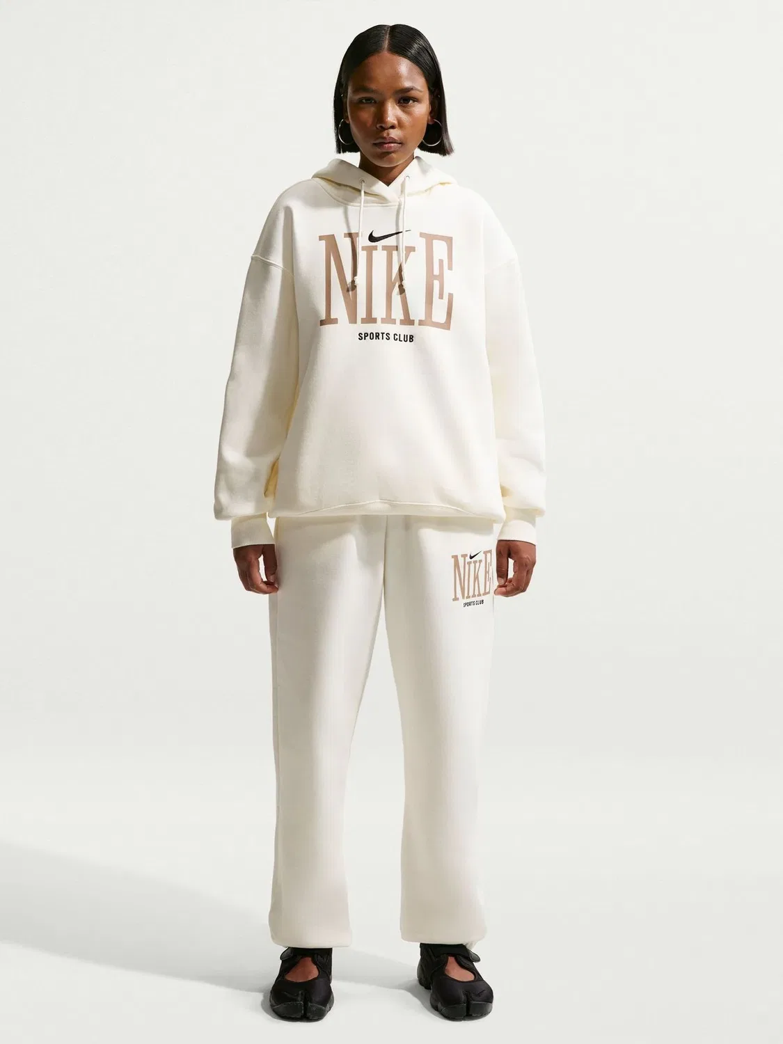 Худи Nike Sportswear Phoenix Fleece Oversized Graphic, белый
