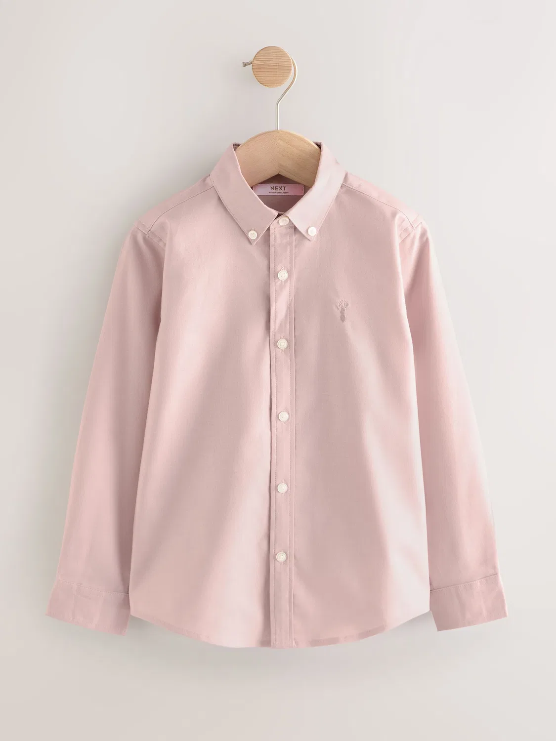 Рубашка оксфордская, Light Pink Next