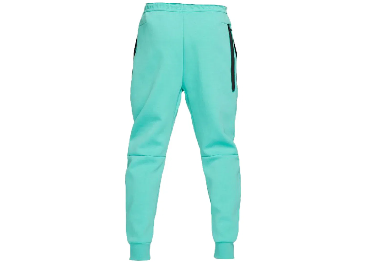 Мужские спортивные штаны с манжетами Nike Tech Fleece Joggers, Washed Teal/Black/Black — фото 2