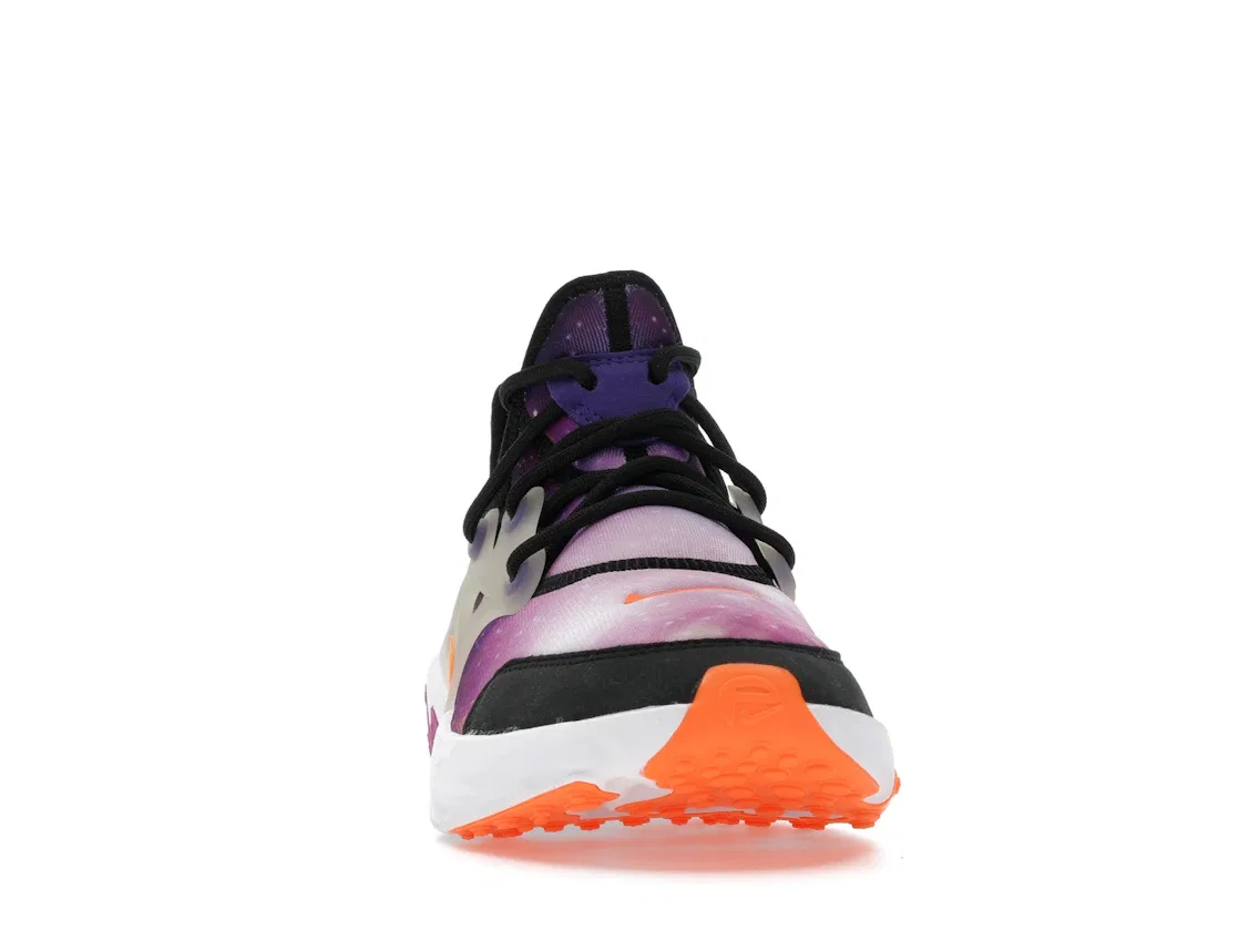 Детские кроссовки Lifestyle Nike React Presto Nike, Black/Court Purple-Blue Fury-Total Orange — фото 2