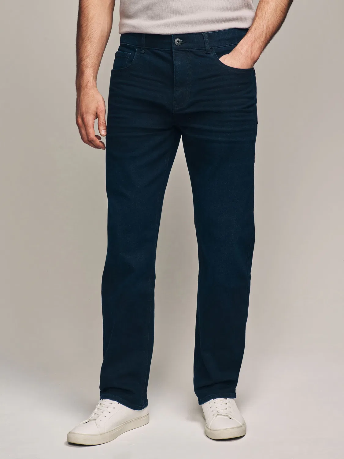 Джинсы прямого кроя Essential Stretch Next, Ink Blue