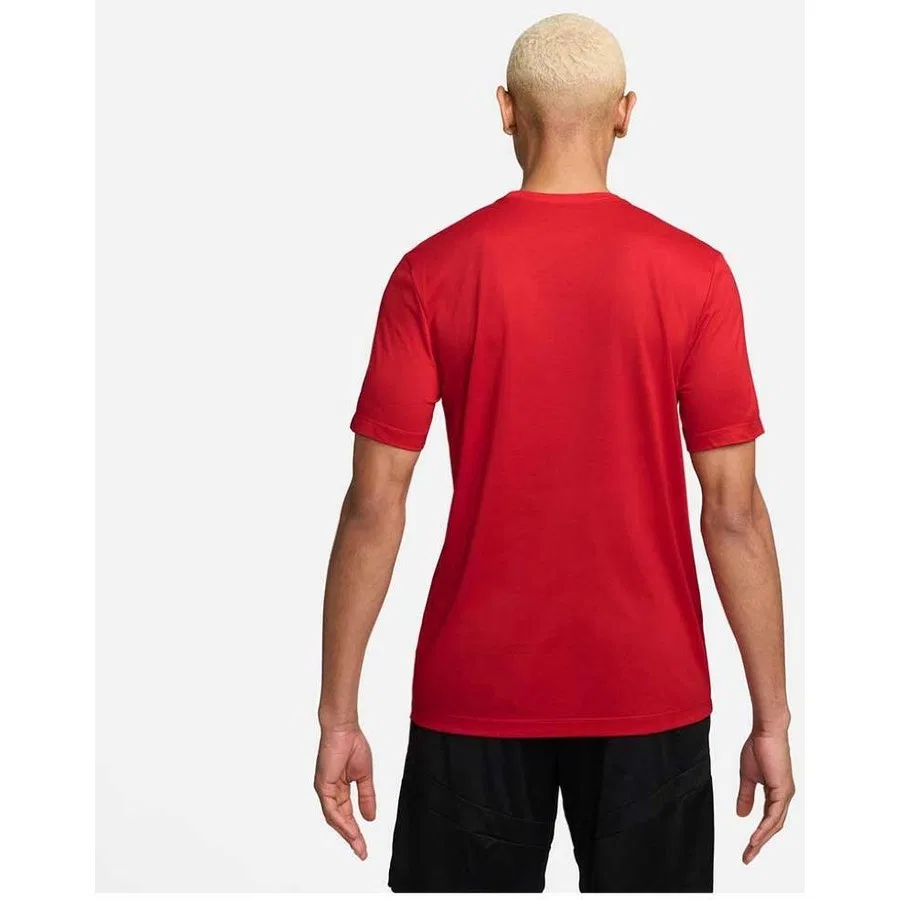 Футболка Dri-FIT с коротким рукавом Nike, Красный — фото 2