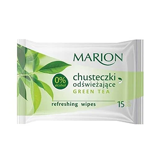 Очищающие салфетки Green Tea Marion, 15 шт