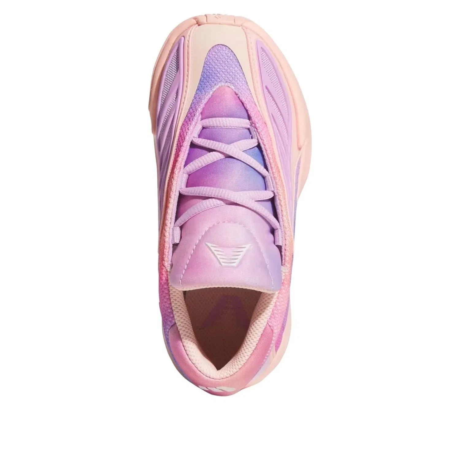Детские кроссовки с текстильным верхом AE 2 '3SSB' adidas, Haze Coral/Bliss Lilac/Zero Metallic — фото 4