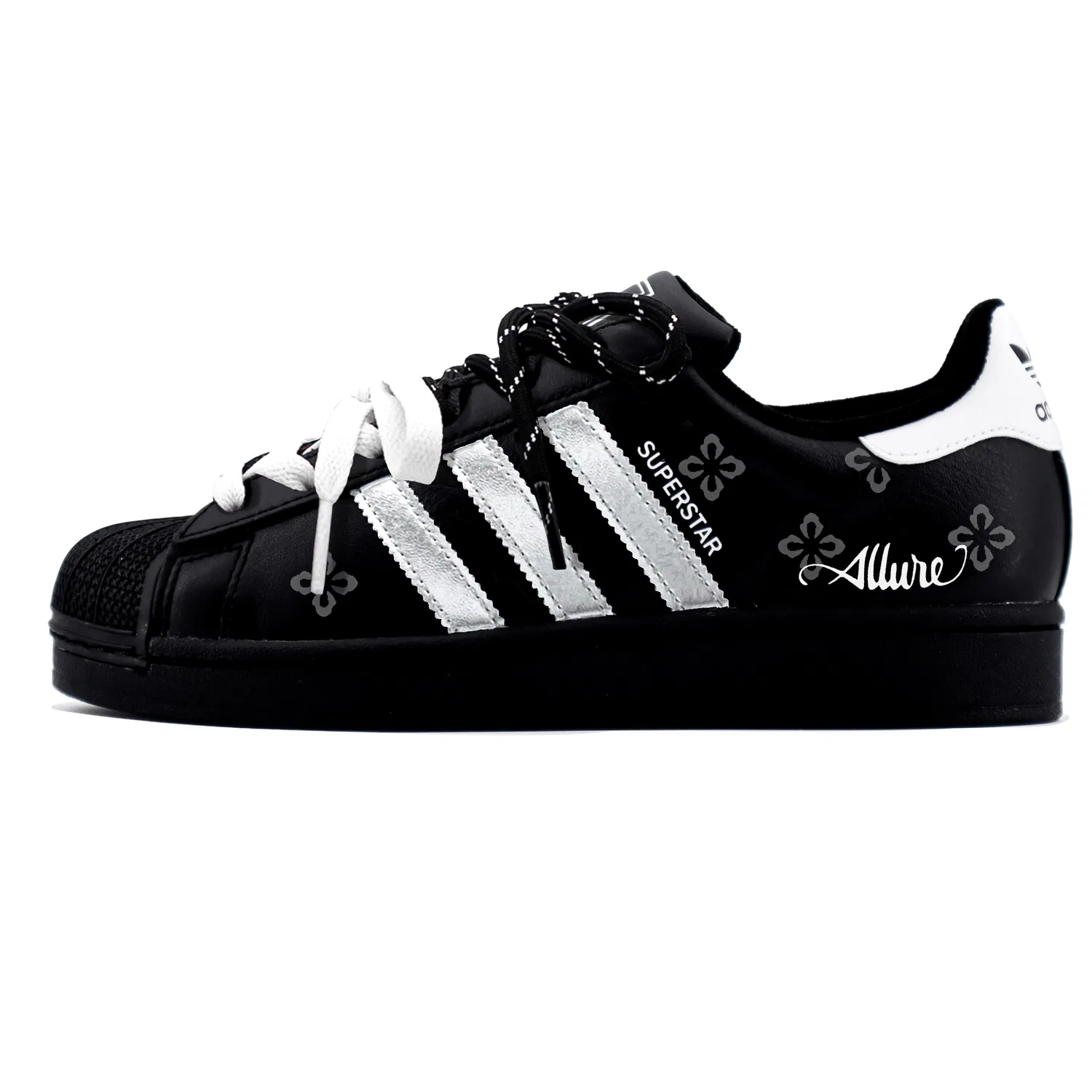 Детские кроссовки для скейтбординга с низким верхом Originals Superstar Adidas, Black — фото 3