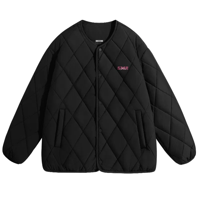 Детская пуховая куртка с принтом MINISO, Black