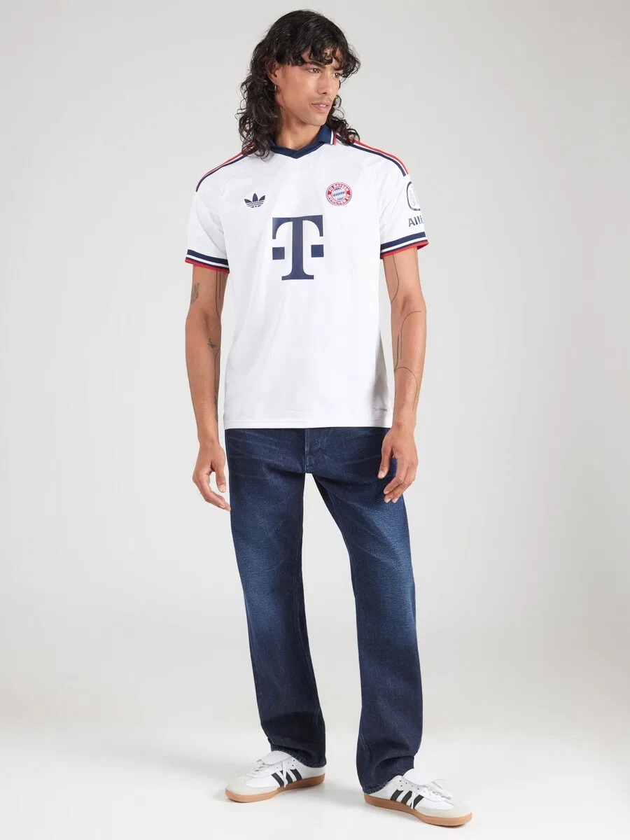 Белая футболка ADIDAS PERFORMANCE Performance 'FC Bayern Munchen 26-27' — фото 4