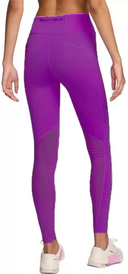 Женские леггинсы с высоким поясом Nike W NSW Essential GX HR JDI, Violett — фото 3