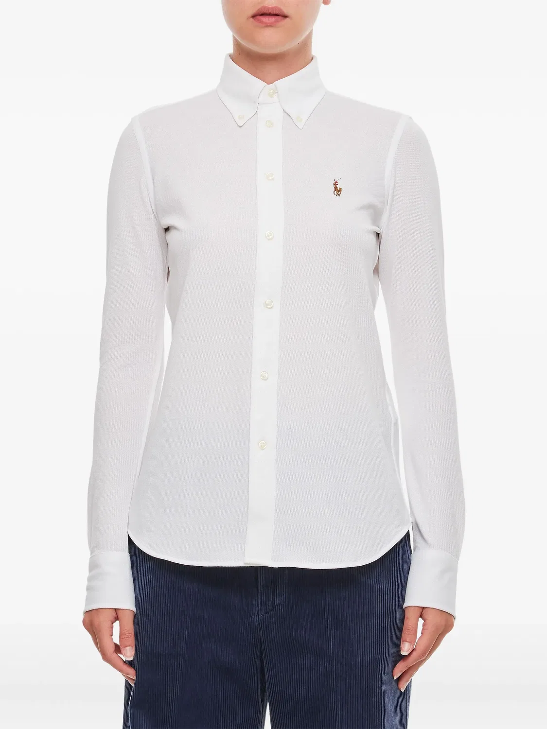 Polo Ralph Lauren Рубашка Heidi белая — фото 3