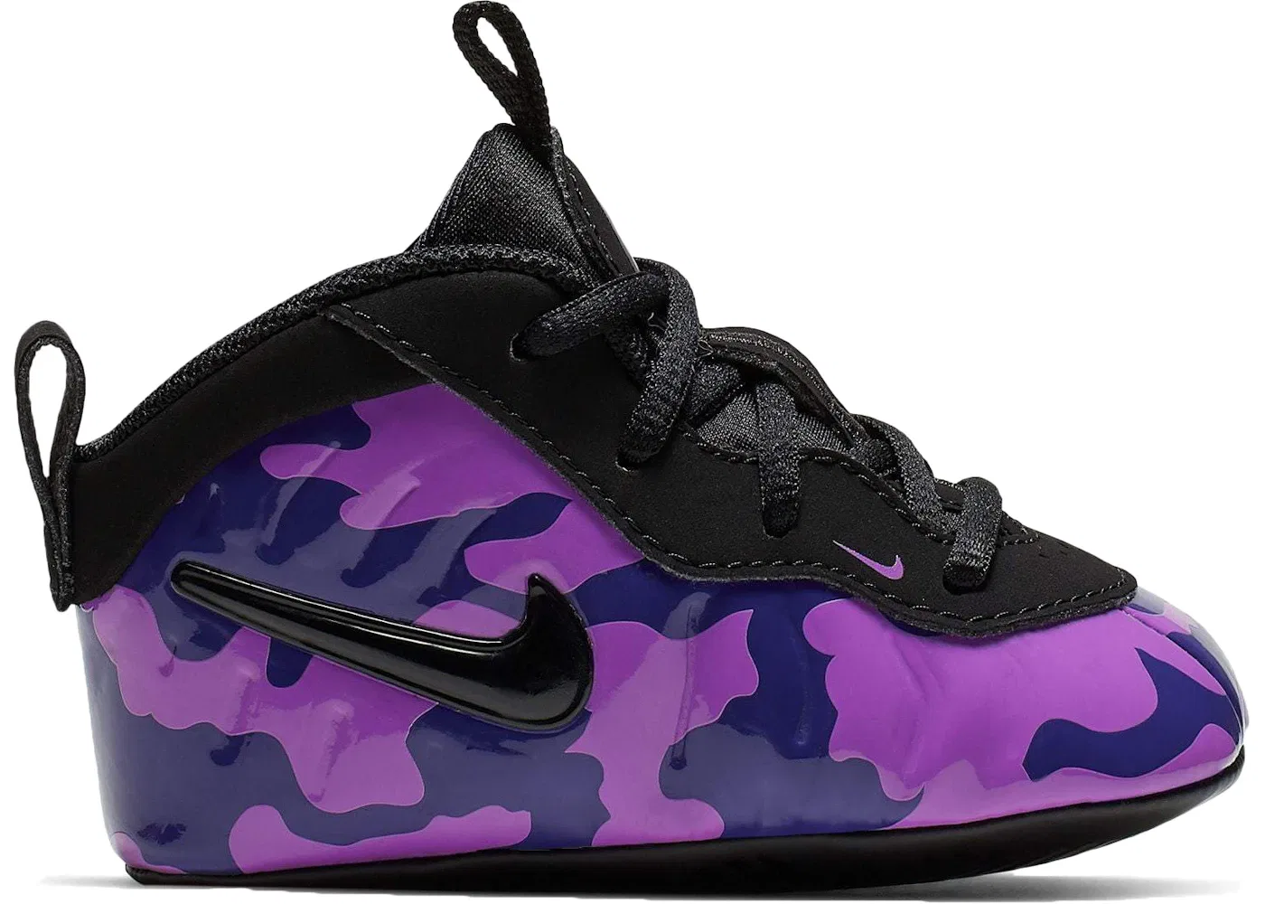 Детские кроссовки Lifestyle Nike Little Posite Pro Crib, Black/Court Purple/Hyper Violet
