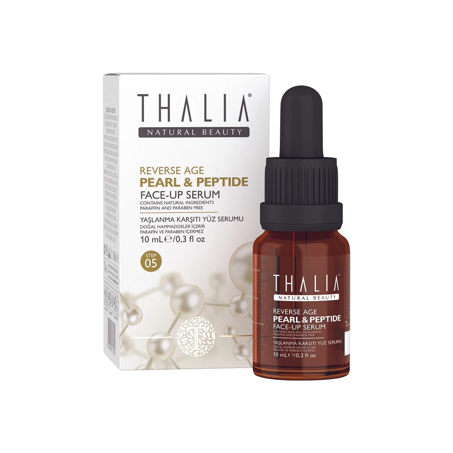 

Омолаживающая сыворотка для лица Thalia Pearl & Peptide 40+, 10 мл