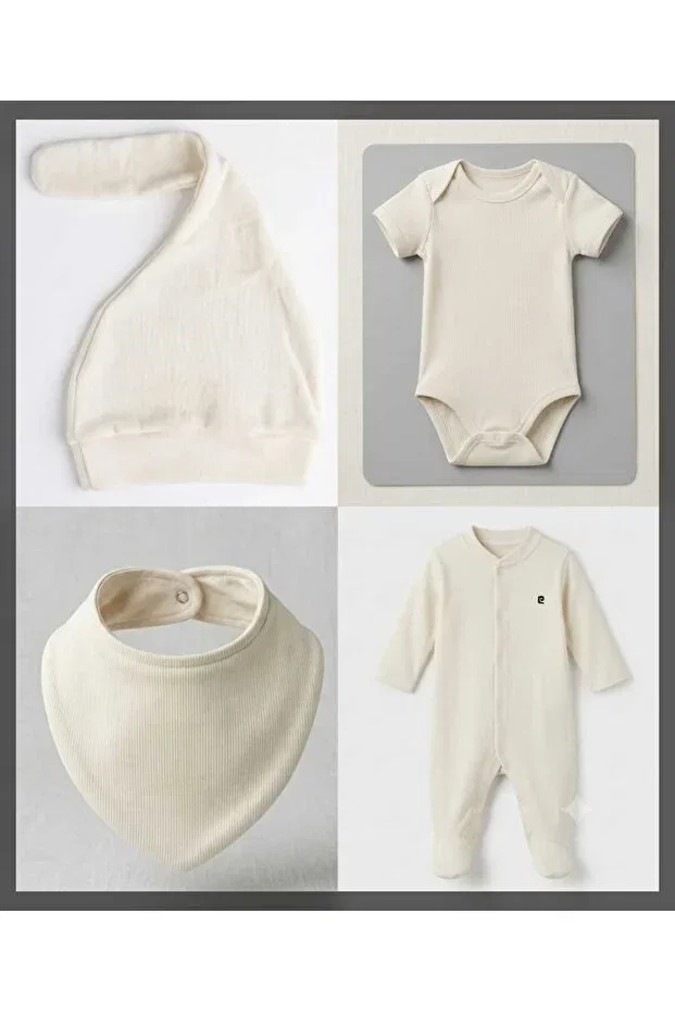 Детское боди-комбинезон для новорожденных с длинным рукавом Pierre Cardin, Beige
