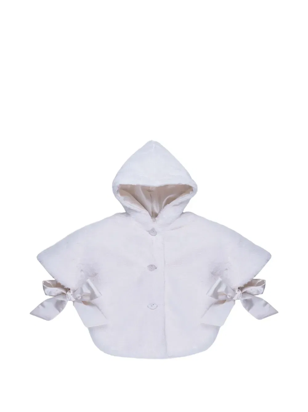 Куртка с капюшоном и бантом Marlu' Couture, бежевый