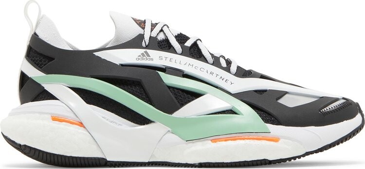 Кроссовки Adidas Stella McCartney x Wmns SolarGlide 'Black Bliss Green', черный