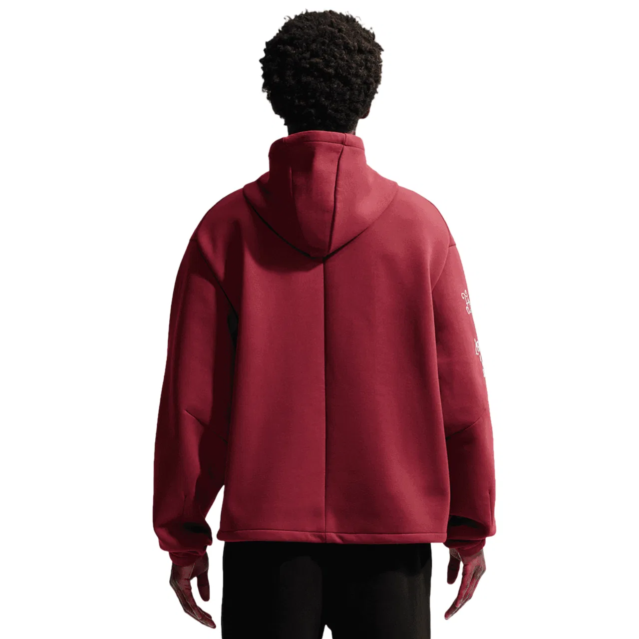 Мужское худи Kobe Dri-FIT SC Fleece Pullover Nike, красный/белый — фото 2
