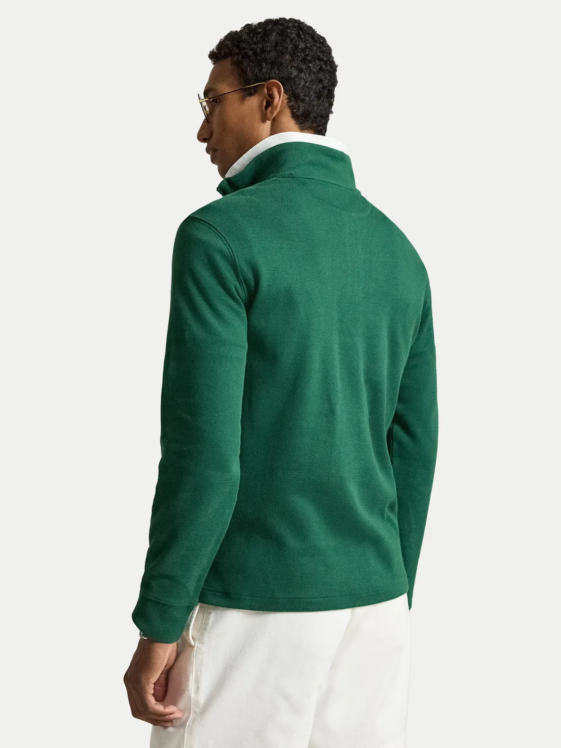 Мужская толстовка стандартного кроя Estate Polo Ralph Lauren, зеленый — фото 3