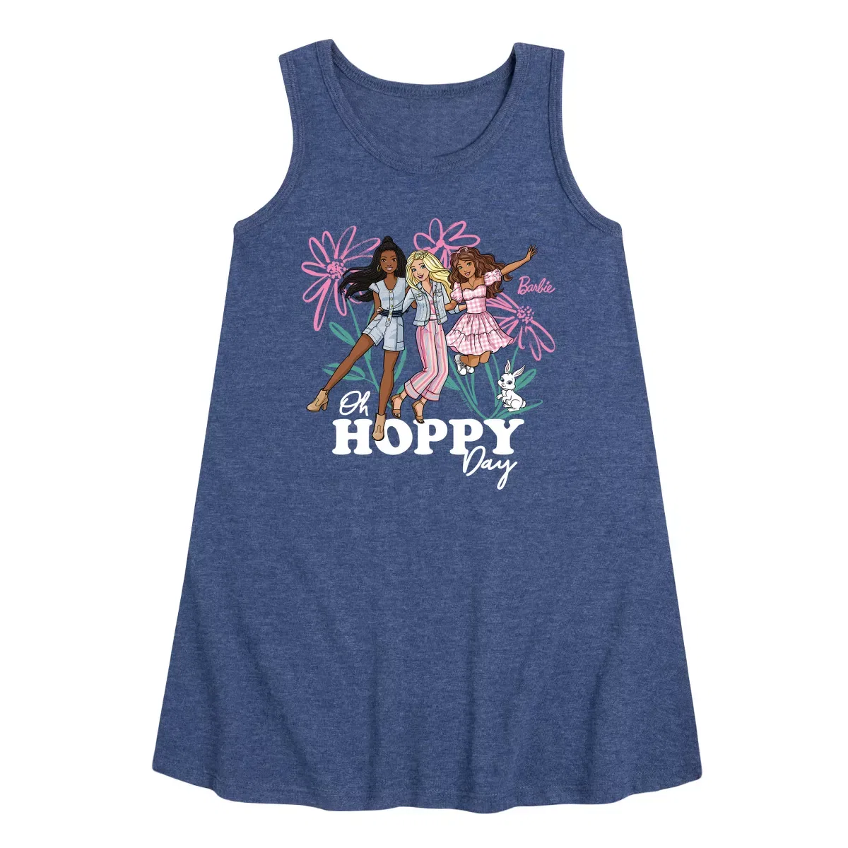 Детское платье для девочек без рукавов Barbie Heather Navy