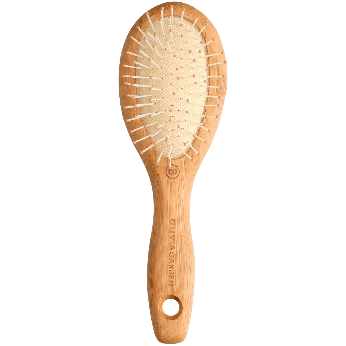 

Olivia Garden Bamboo Nylon L Detangle Nylon Extra Small Щетка для распутывания волос, 1 шт.