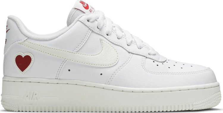 Кроссовки Nike Air Force 1 Low 'Valentine's Day 2021', белый - фото