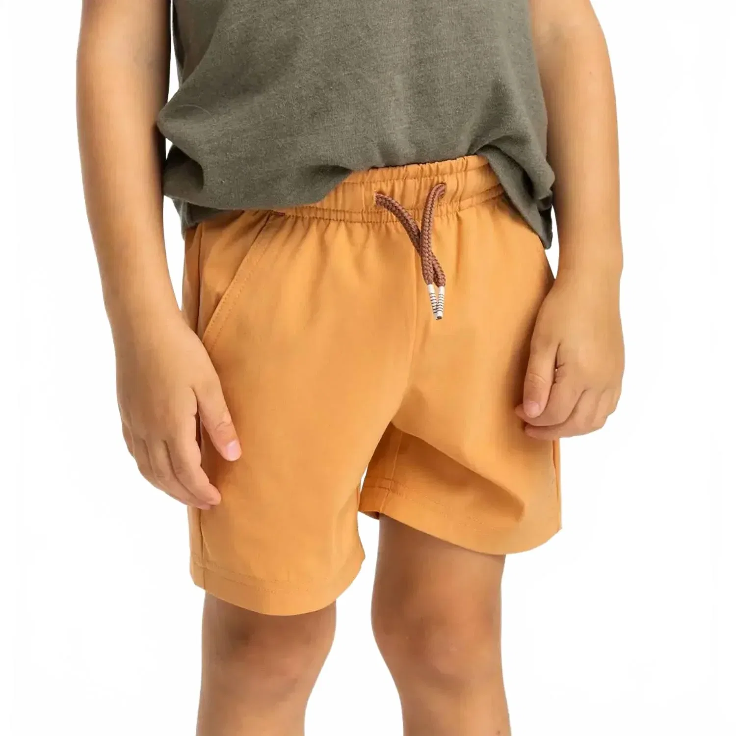 Детские шорты с эластичным поясом Toddler Breeze Short FREE FLY, Sand Dune — фото 2