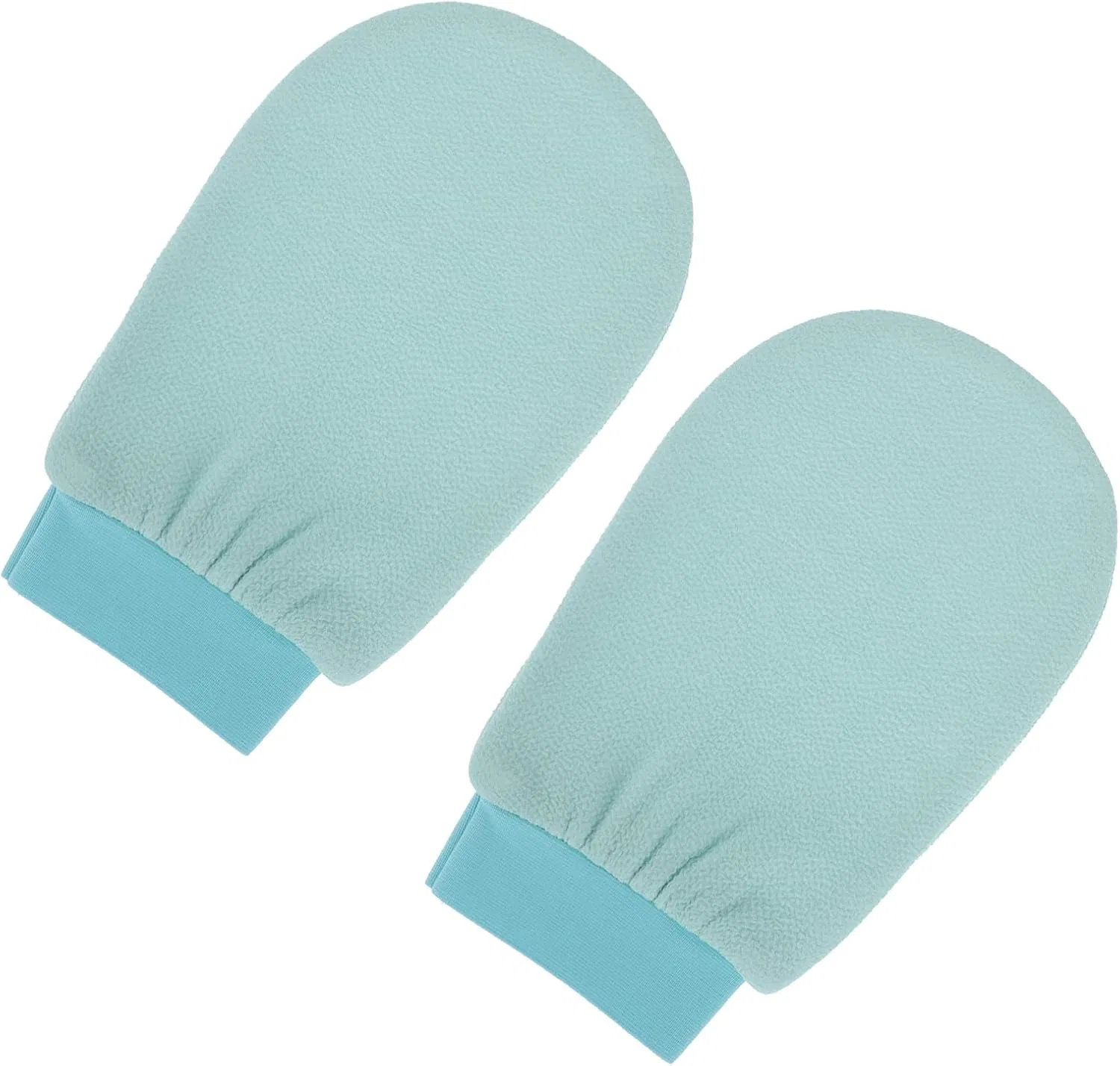 Мочалки для тела FOMIYES, 2 шт, 21x14 см, Cyan