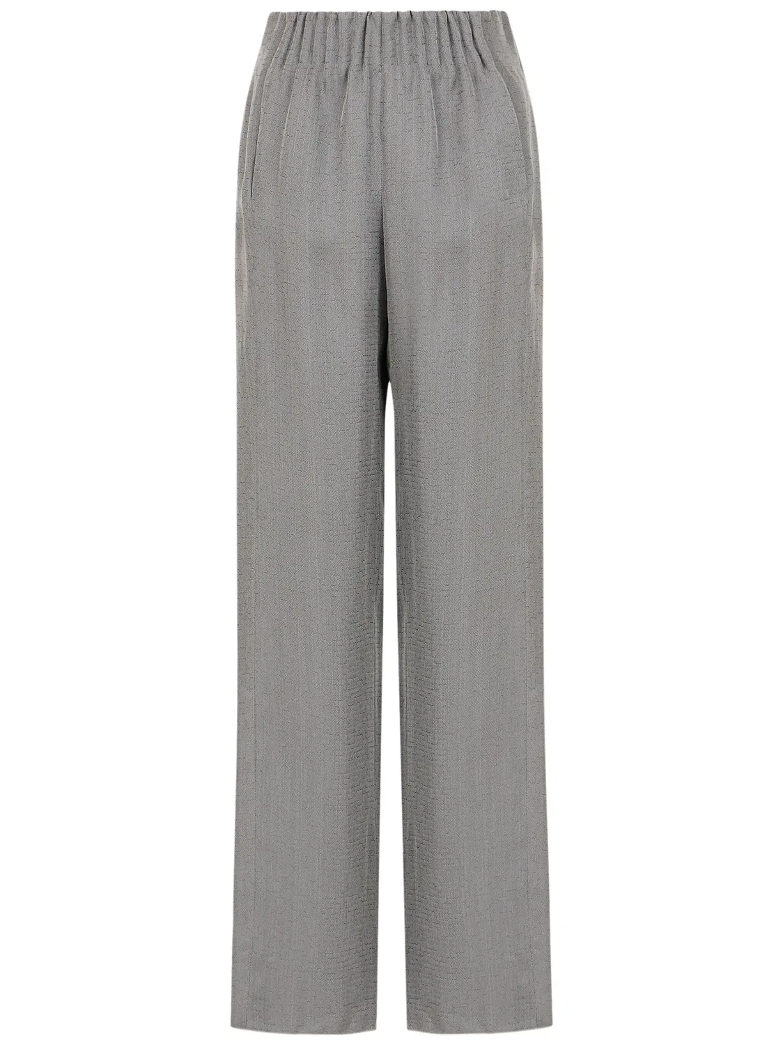 Брюки с эластичным поясом Emporio Armani, серый