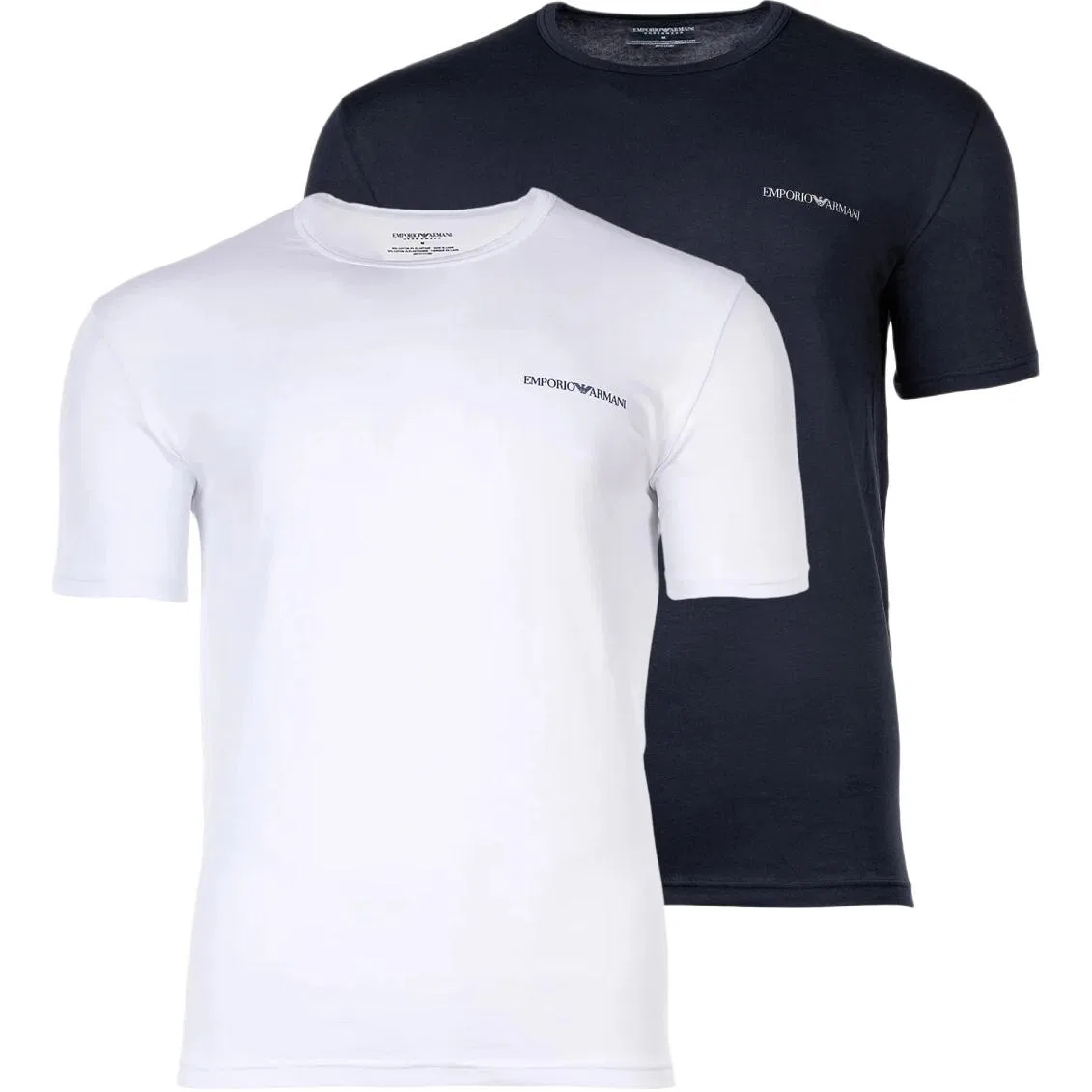 Мужские футболки набор EMPORIO ARMANI, Blue+White