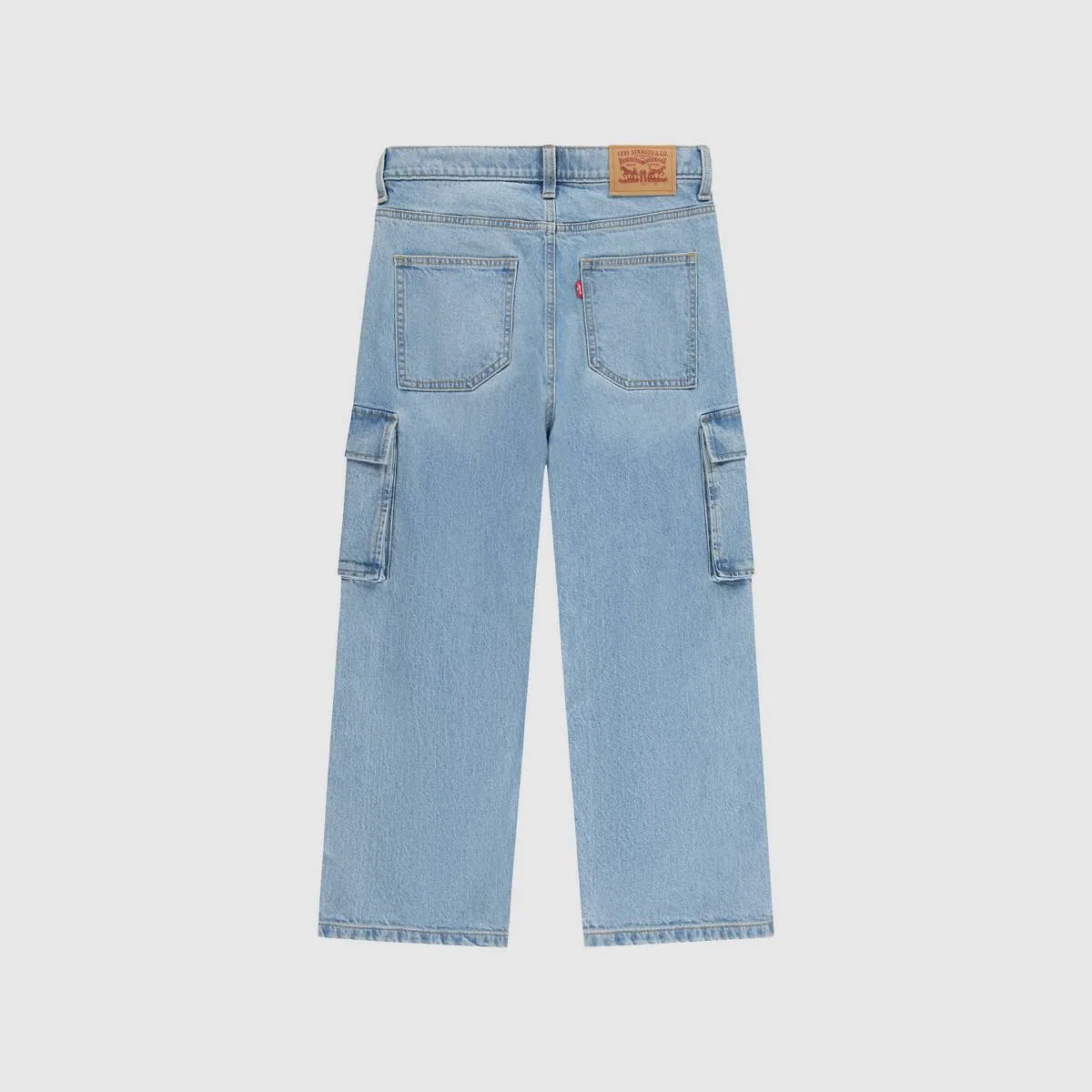 широкие джинсы-карго 578 для мальчиков 8-20 лет Levi's, Alanis - Blue — фото 2