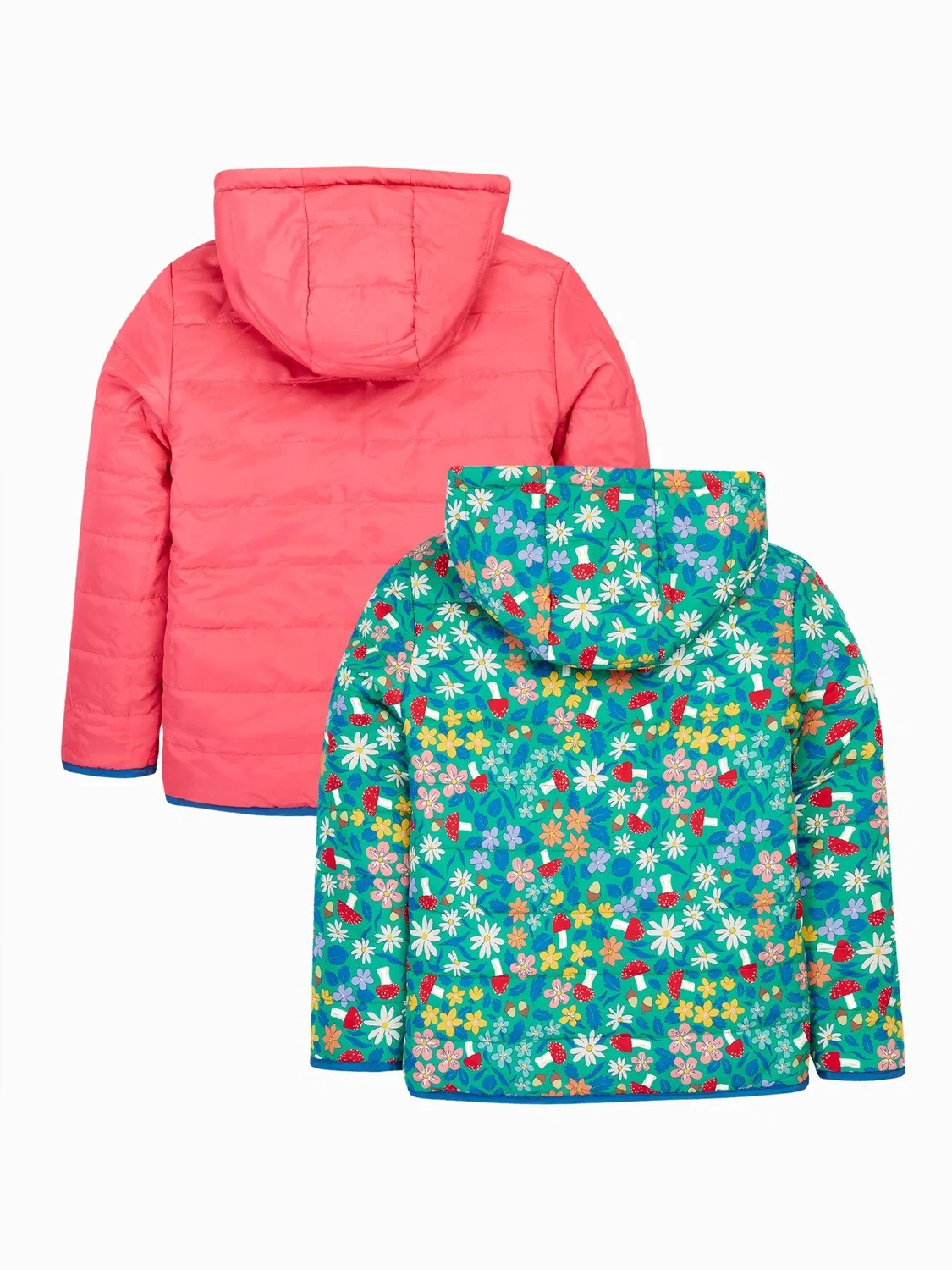 Куртка утепленная Reversible Toasty Trail Frugi, розовый — фото 2