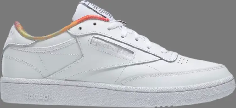 

Кроссовки club c 85 'pride lining' Reebok, белый