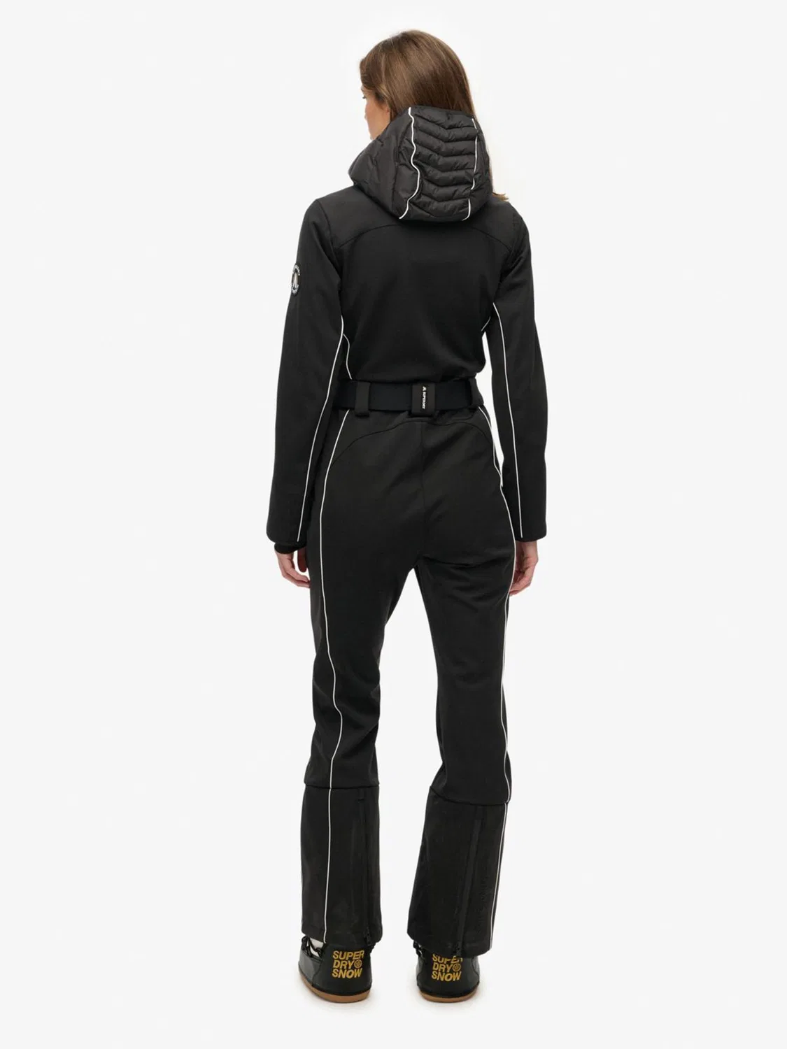 Комбинезон лыжный Luxe Ski Suit Superdry, черный — фото 2