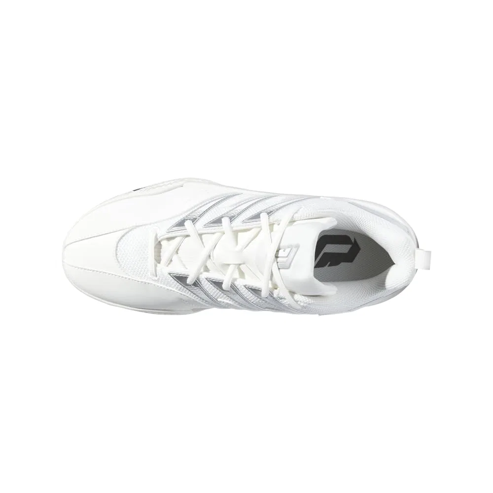 Детские кроссовки для мальчиков с гибкой подошвой Dame Certified 3 Basketball Adidas, White Black Cream White — фото 4