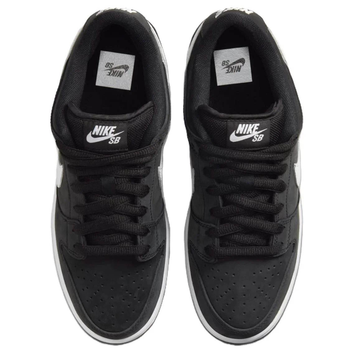 Кроссовки Nike SB Dunk Low Pro, черный/белый — фото 4