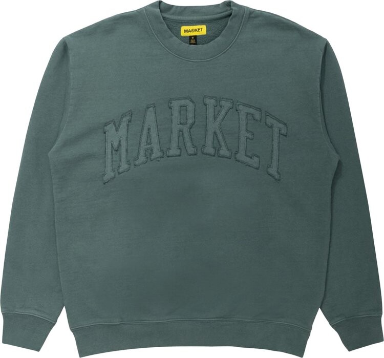 

Толстовка Market Vintage Wash Crewneck 'Alpine', зеленый