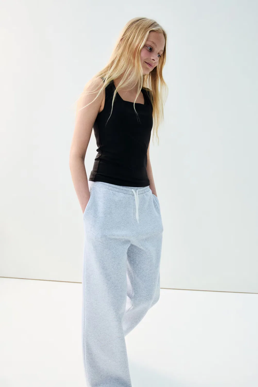 Спортивная майка с технологией Drymove H&M, Schwarz