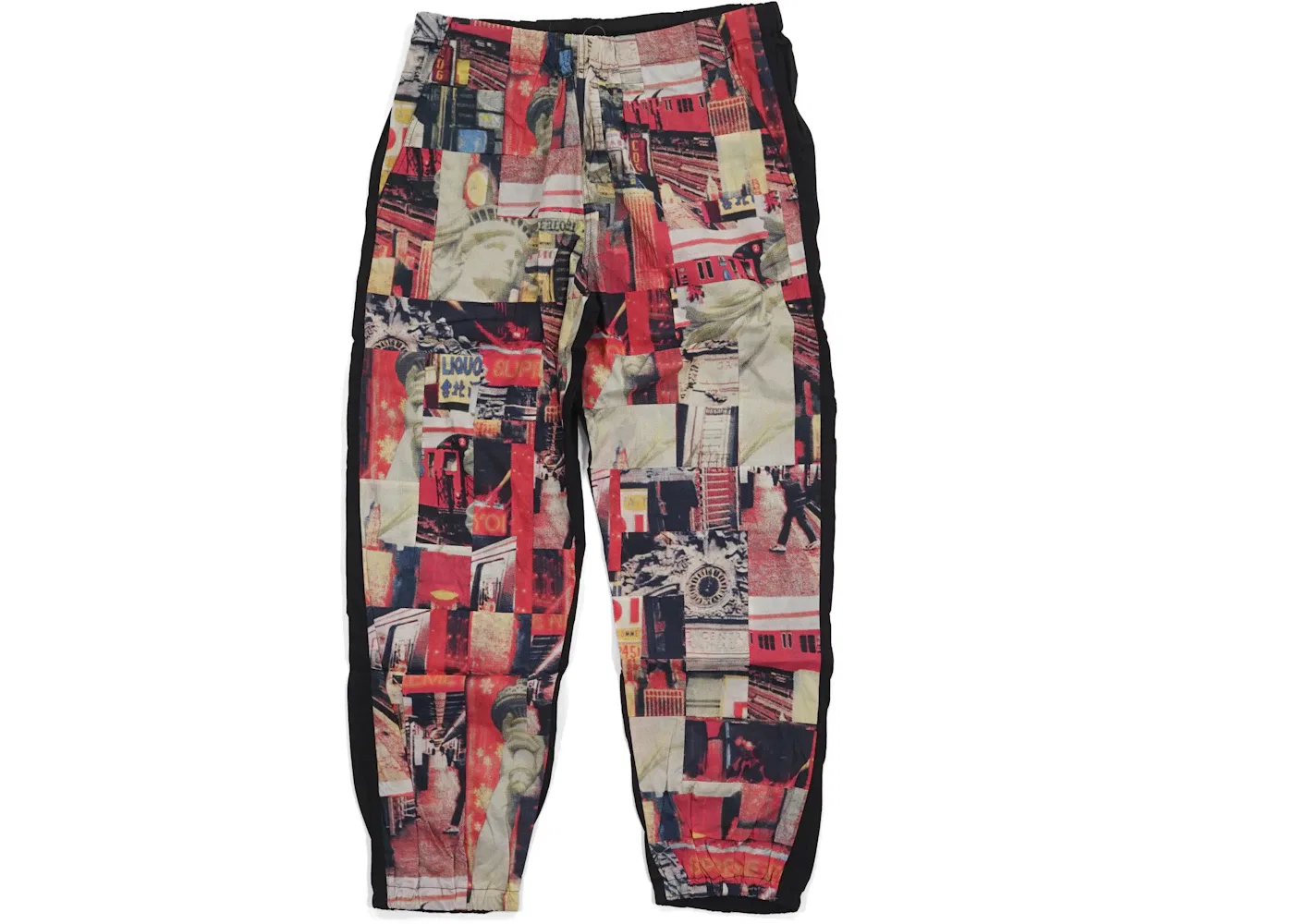 Мужские пэчворк брюки Supreme Comme des Garcons SHIRT Skate Pant, Multicolor