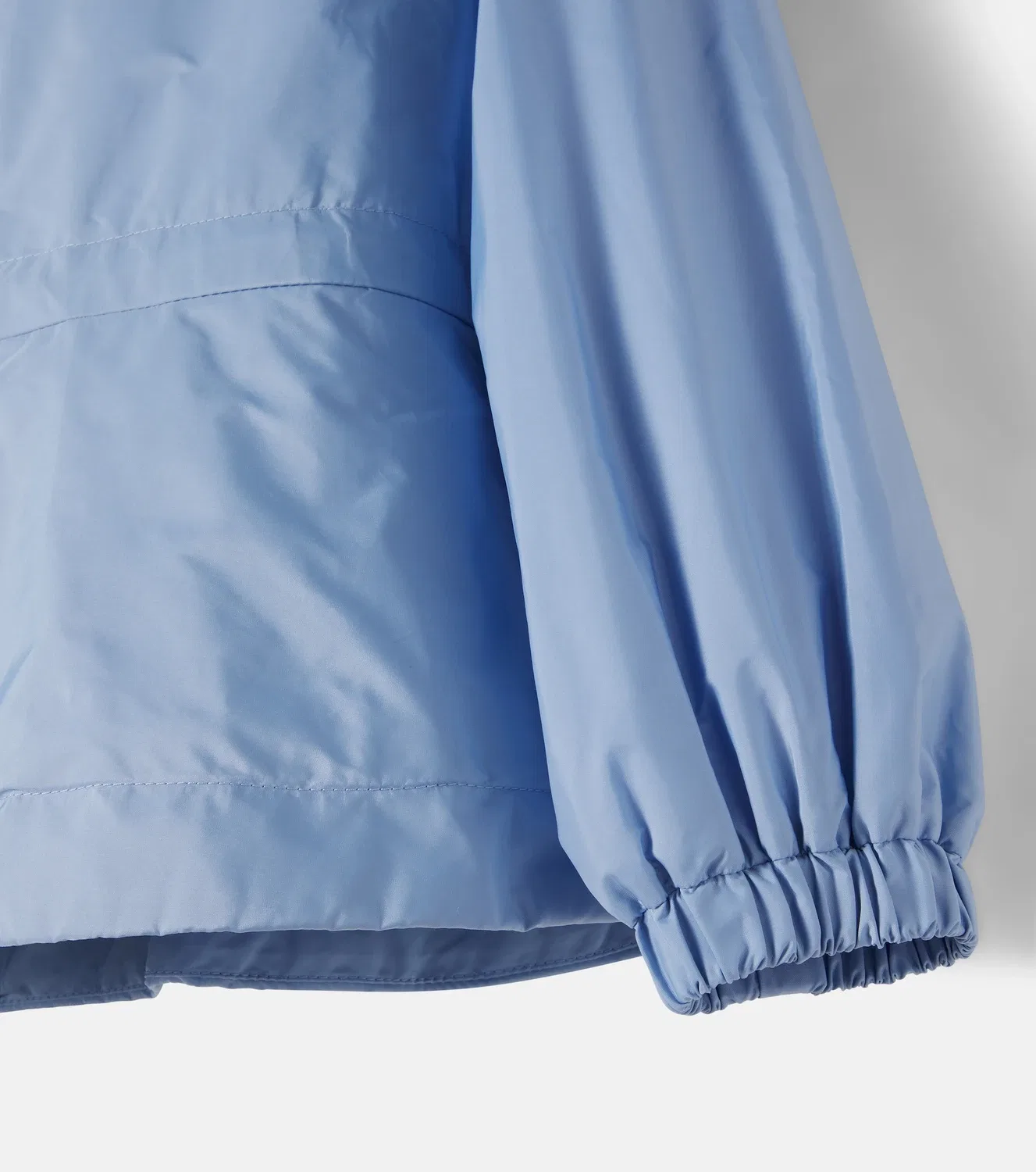 Легкая куртка с молнией Eduarda Moncler Enfant, синий — фото 4