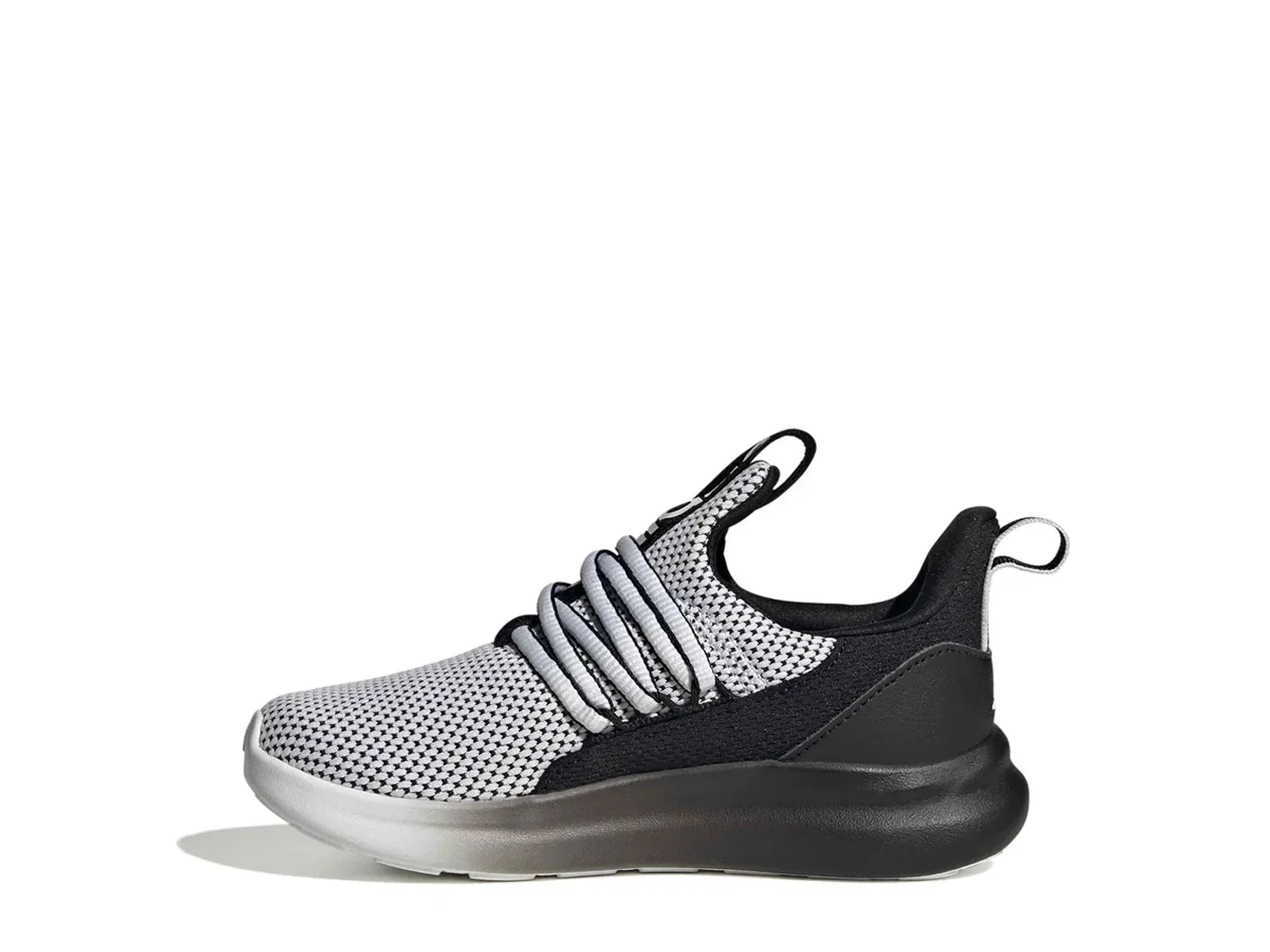 Кроссовки детские Lite Racer Adapt 7.0 Slip-On, adidas, белый/черный — фото 2