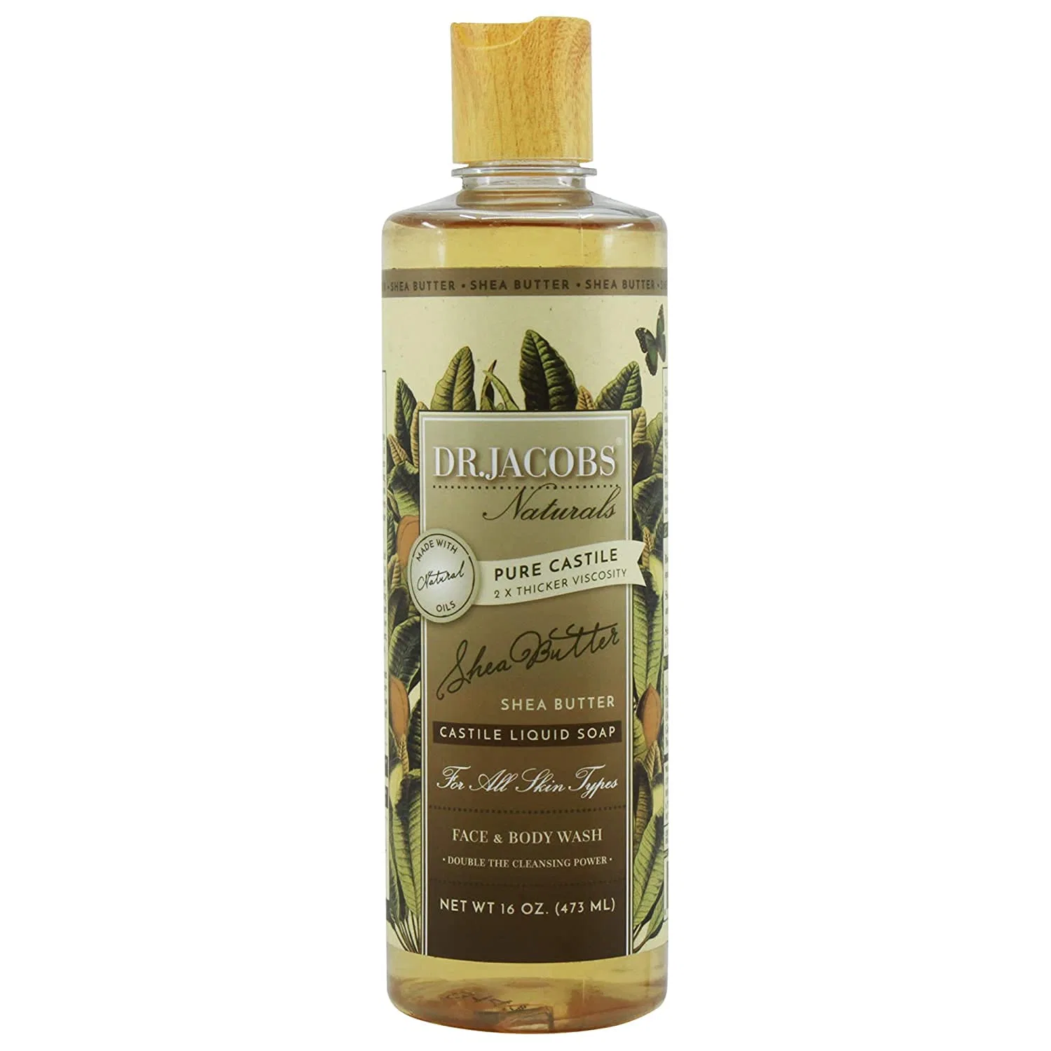 Гель для душа Shea Butter, DR.JACOBS NATURALS, 437 мл