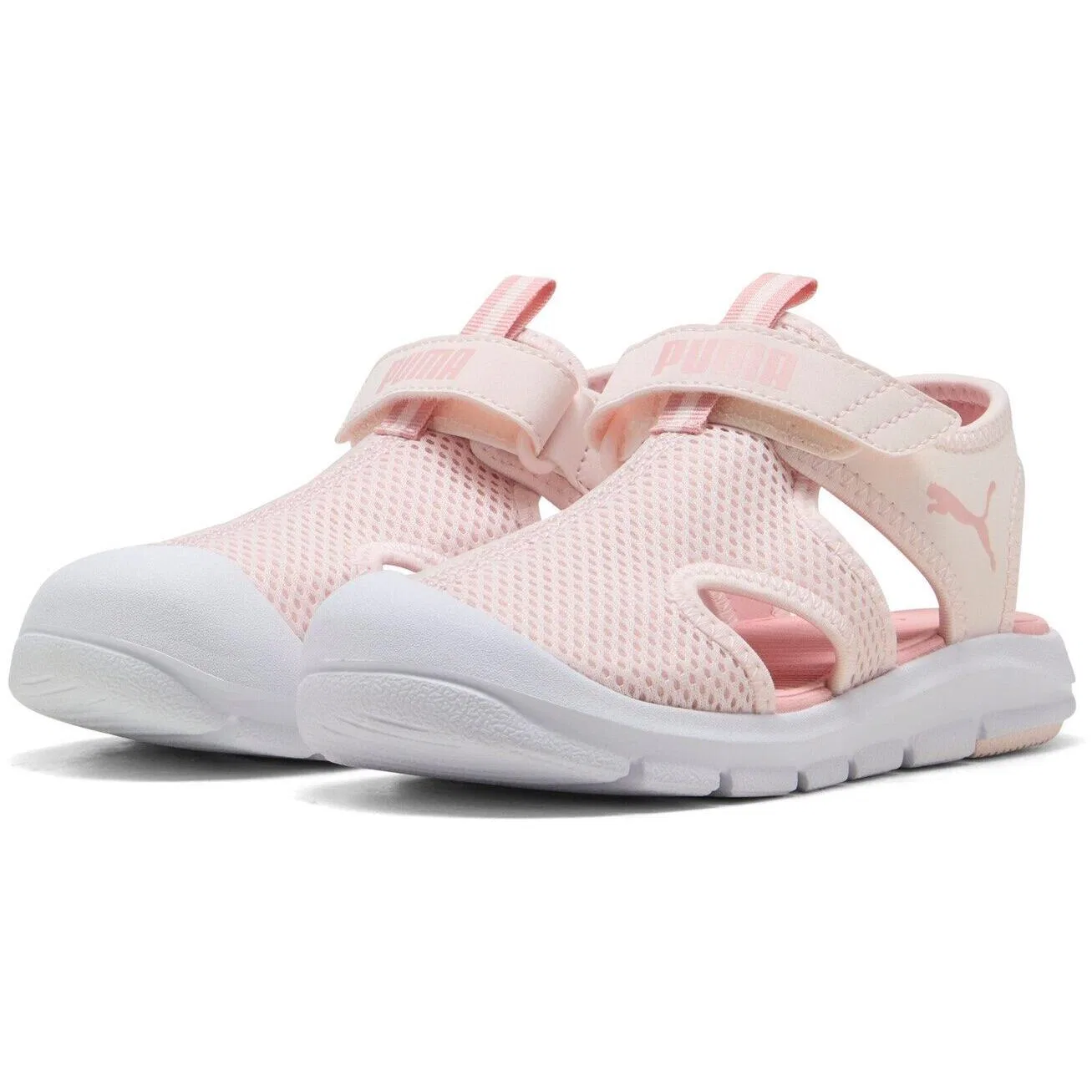 Детские сандалии с сеткой Puma Fun Racer Sandal Mesh V Ps, Rosa — фото 3