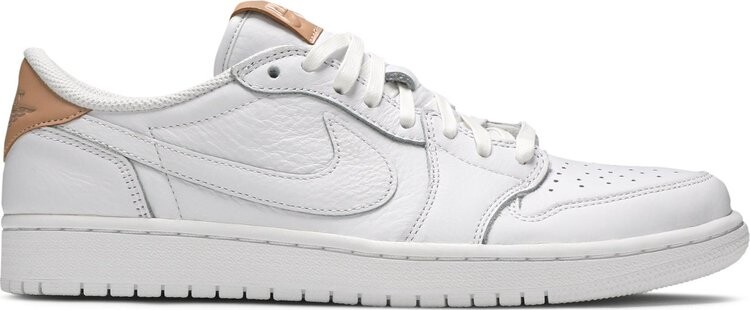 

Кроссовки Air Jordan 1 Retro Low OG Premium White Tan, белый, Белый;серый, Кроссовки Air Jordan 1 Retro Low OG Premium White Tan, белый