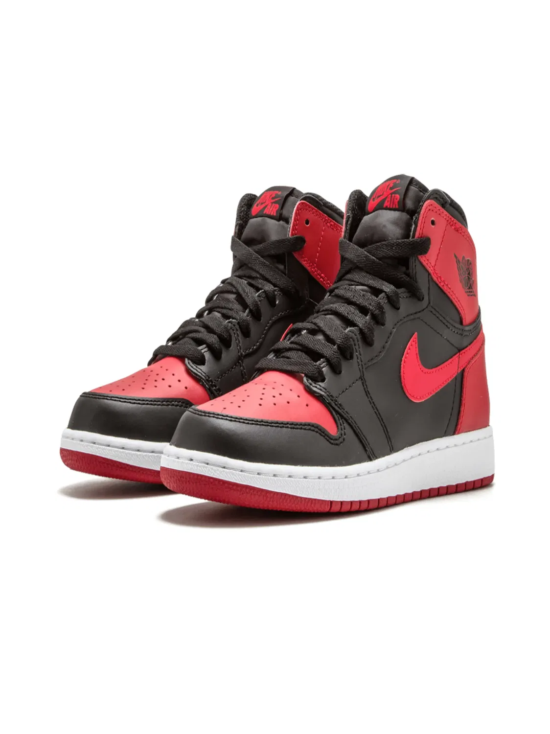 Кроссовки Air Jordan 1 Retro High OG BG "Banned 2016", черный — фото 3