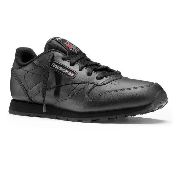 Детские кожаные кроссовки Reebok Classic Leather, Schwarz