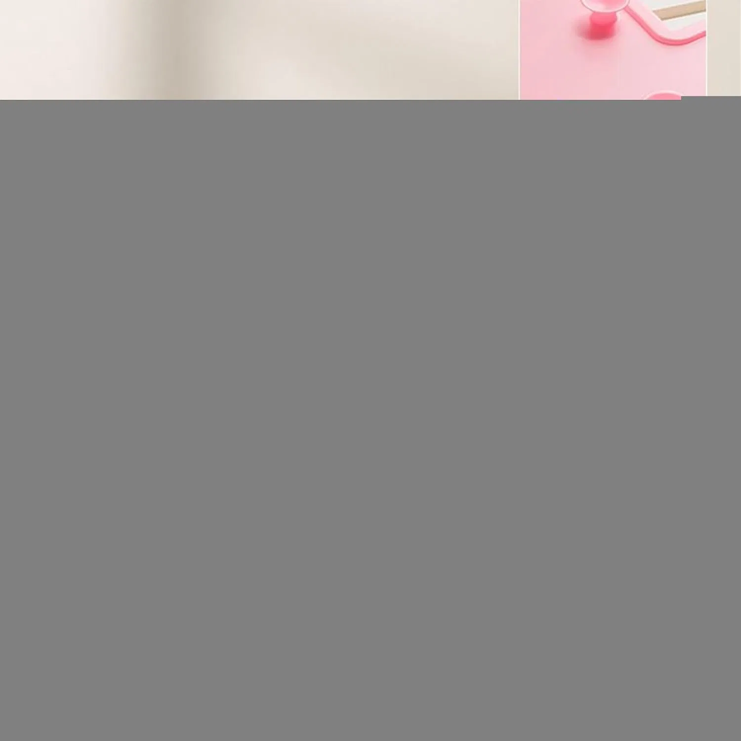 Щетка для тела силиконовая с настенным креплением, Genérico, 30.4x35.2 см, 200 г, Rosa — фото 4
