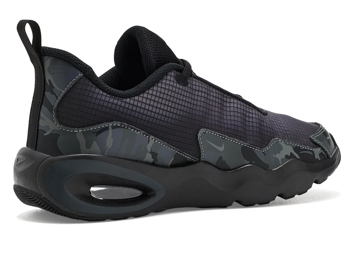 Кроссовки Air Max Nova Camo (для больших детей) Nike Kids, Black/Iron Grey/Dark Smoke Grey/Off Noir — фото 4