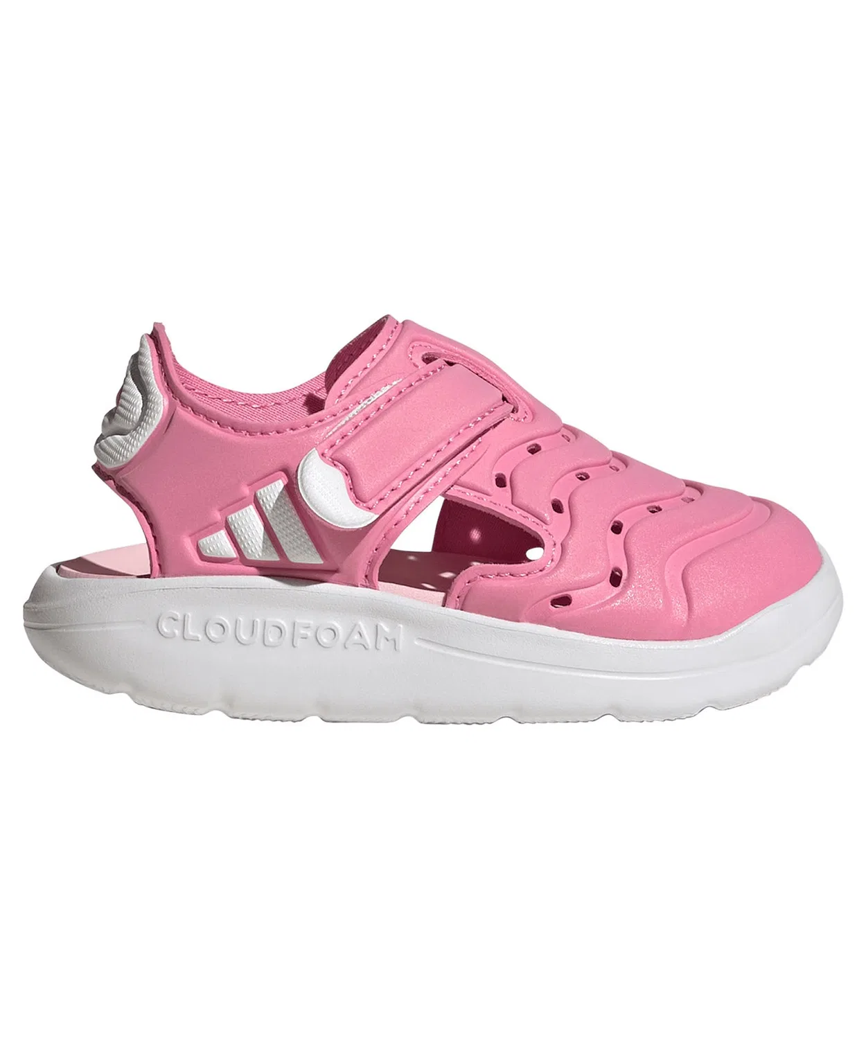 Детские сандалии с закрытым носком Adidas WATER SANDAL 2, Розовый