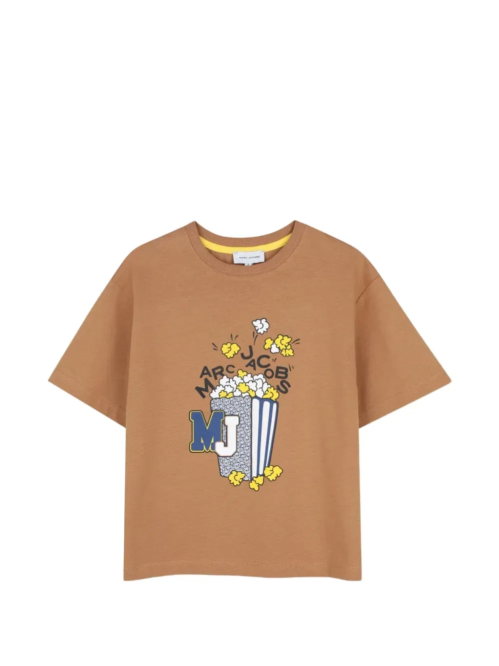 Футболка с графическим принтом Marc Jacobs Kids, бежевый