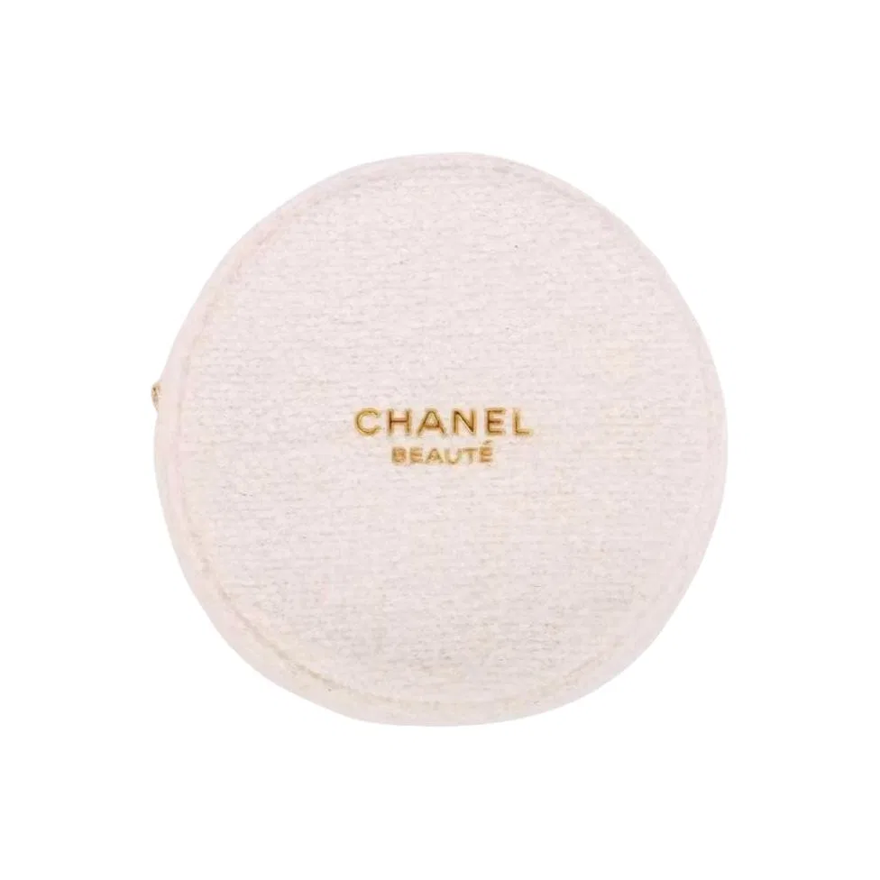 Женский косметический несессер с принтом Black Gold Princess, CHANEL, Черный — фото 4