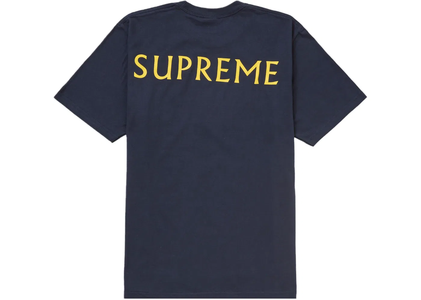 Мужская футболка с принтом Supreme Damien Hirst Tee, Navy — фото 2