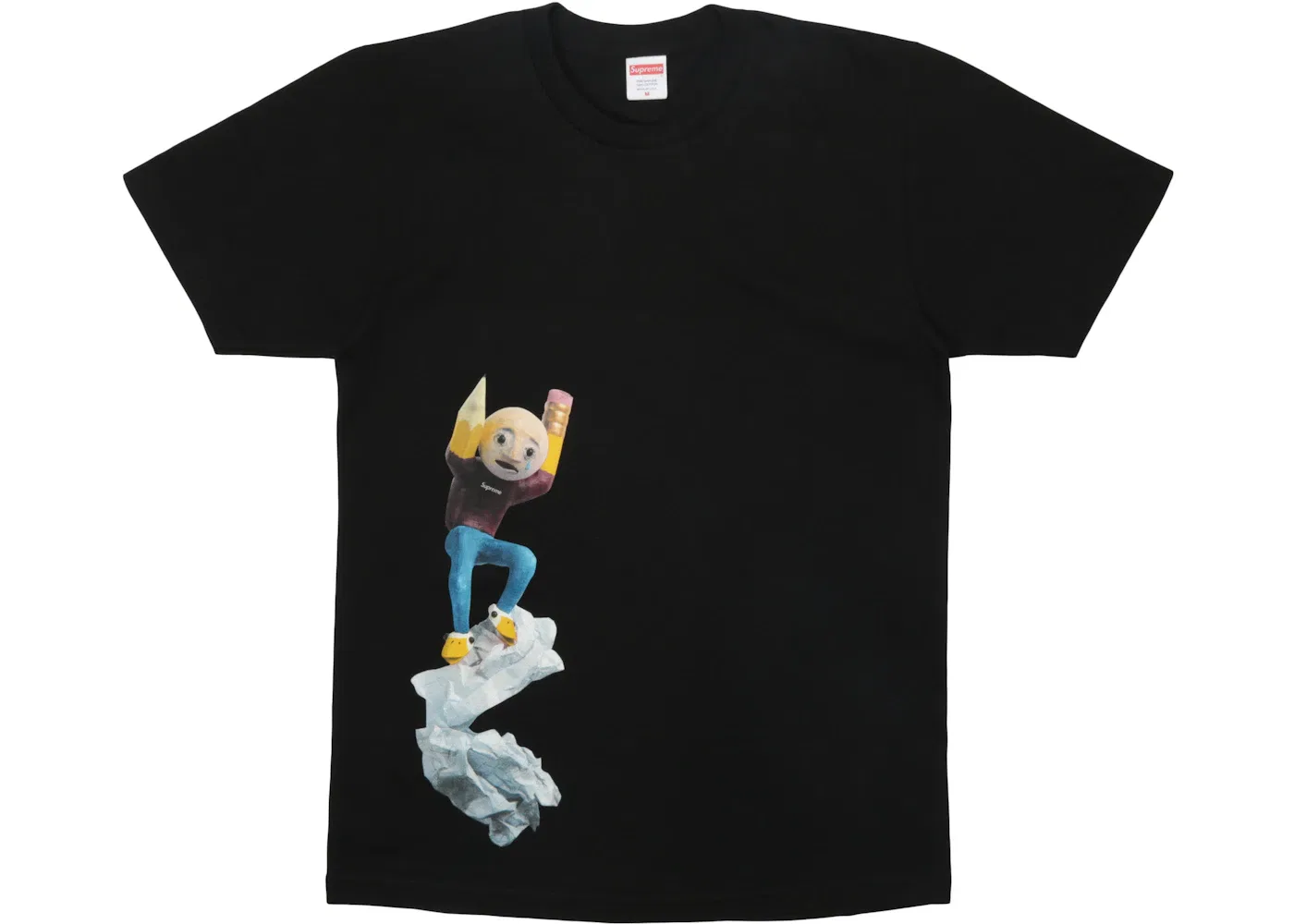 Мужская футболка с принтом Supreme Mike Hill Regretter Tee, Black